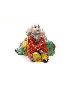 FIGURA DE MONJES CHINOS 21x26