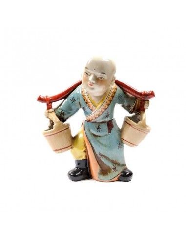 FIGURA DE MONJE CHINO 25x23