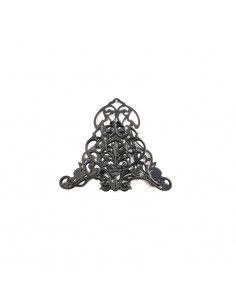 SOPORTE PORTAMANGUERA FLOR 39X40