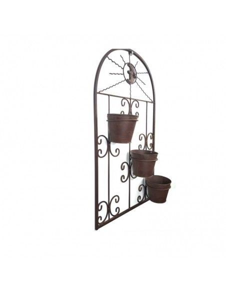 DECORATIVO PARED CON MACETEROS 80X44