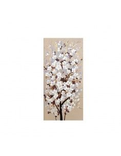 CUADRO FLOR ALMENDRO SET DE DOS 120x60 2