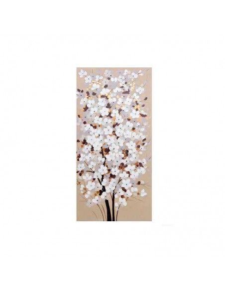 CUADRO FLOR ALMENDRO SET DE DOS 120x60