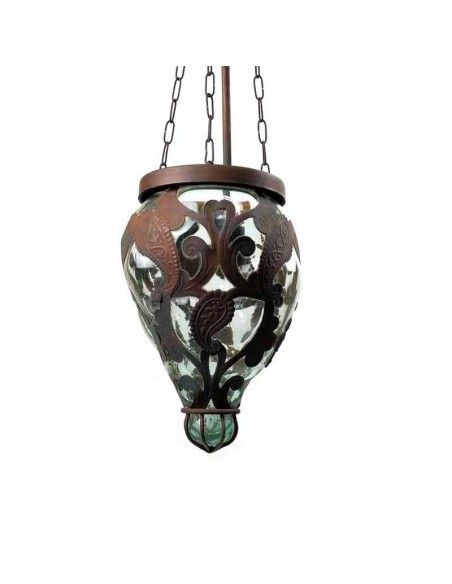 COLGANTE RUSTICO MARRON