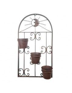 DECORATIVO PARED CON MACETEROS 80X44