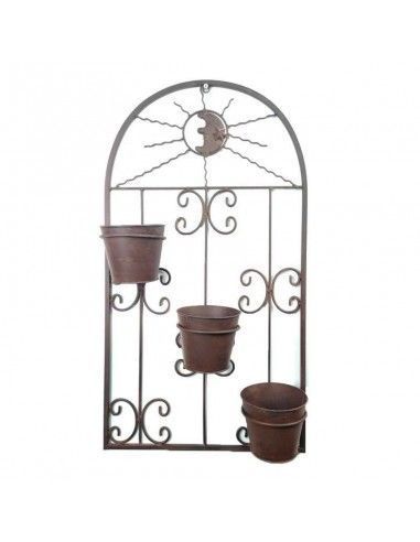 DECORATIVO PARED CON MACETEROS 80X44