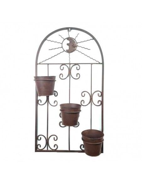 DECORATIVO PARED CON MACETEROS 80X44