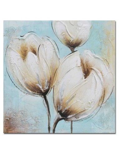 CUADRO TULIPAN SET DE DOS 40x40