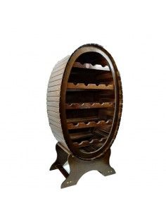 BOTELLERO DE MADERA RUSTICO 97x52 2