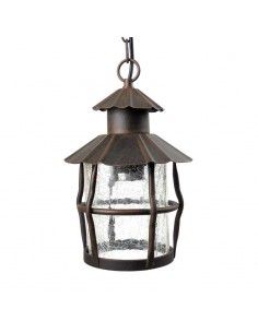COLGANTE DE TECHO EXTERIOR MARRON 30x17 2