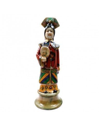 FIGURA DE MONJE CHINO 39x13