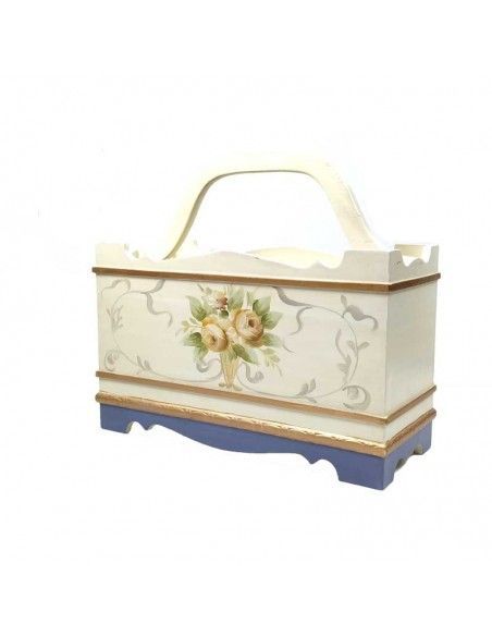 REVISTERO BEIGE FLORES 37X40