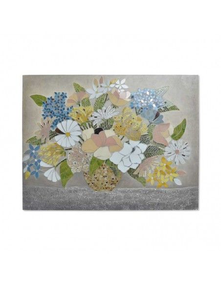 PANEL FLORES MOSAICO 70X90