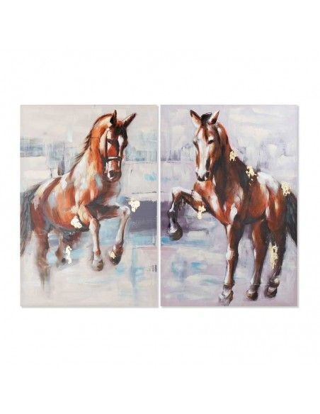 SET DE DOS CUADROS DE CABALLO 120X80