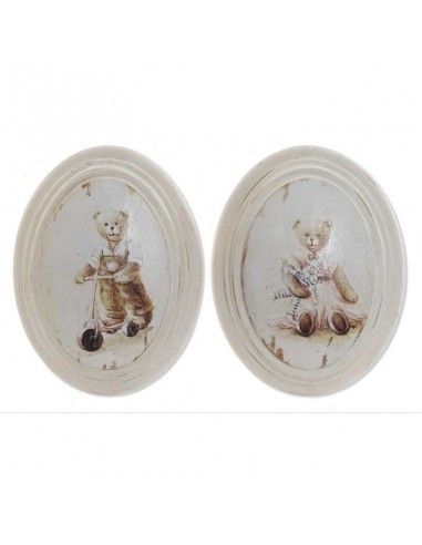 PAREJA DE CUADROS OSO 31.5x16.5