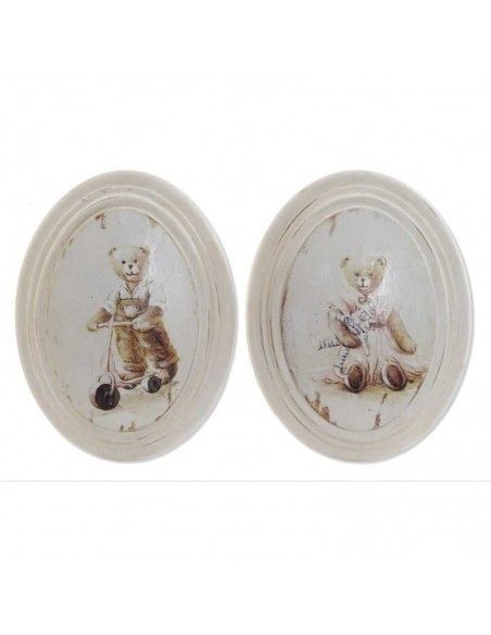 PAREJA DE CUADROS OSO 31.5x16.5