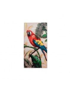 CUADRO LORO PAPAGAYO SET DE DOS 120x60 2