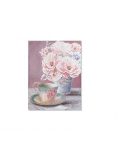 CUADRO FLORES SET DE DOS 70x50 2
