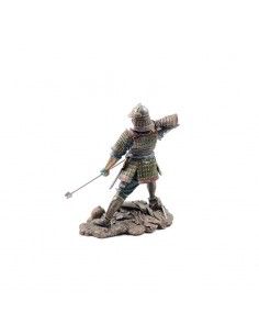 FIGURA SAMURAI GUERRERO CON LANZA 22X20 2