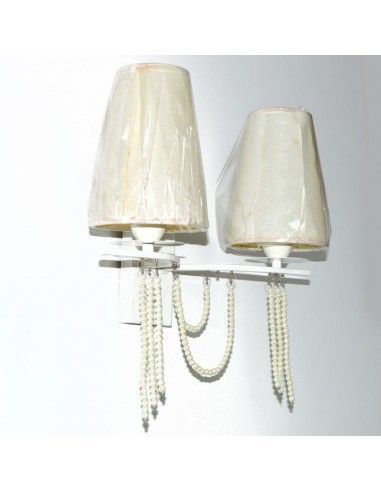 APLIQUE DE INTERIOR DE DISEÑO CON PERLAS