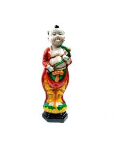 FIGURA DE MONJE CHINO 36x12