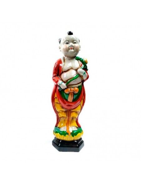 FIGURA DE MONJE CHINO 36x12