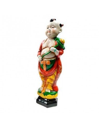 FIGURA DE MONJE CHINO 36x12