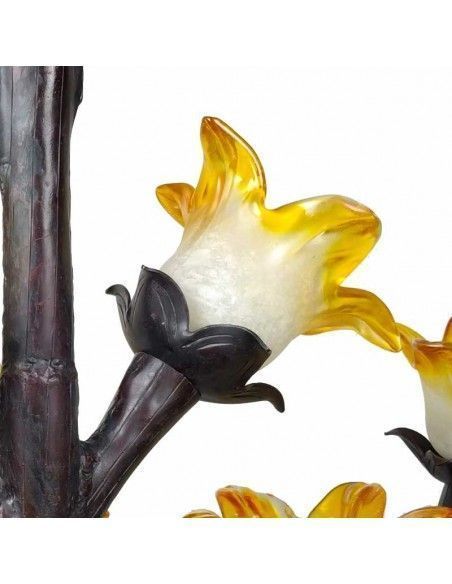 LAMPARA DE TECHO FLOR 63x82