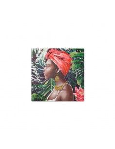 SET DE DOS CUADROS MUJER AFRICANA 80X80 2
