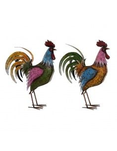 FIGURA GALLO METAL 69x52