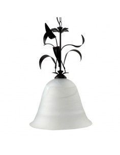 COLGANTE DE CRISTAL BLANCO