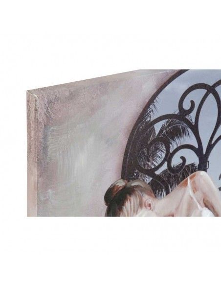 SET CUADROS LIENZO MUJER BAILARINA 100x70