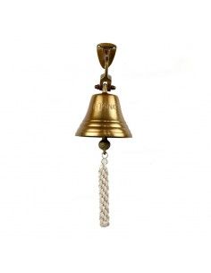 CAMPANA  DE BRONCE ENVEJECIDO 22x12.5
