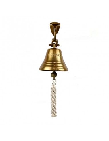 CAMPANA  DE BRONCE ENVEJECIDO 22x12.5
