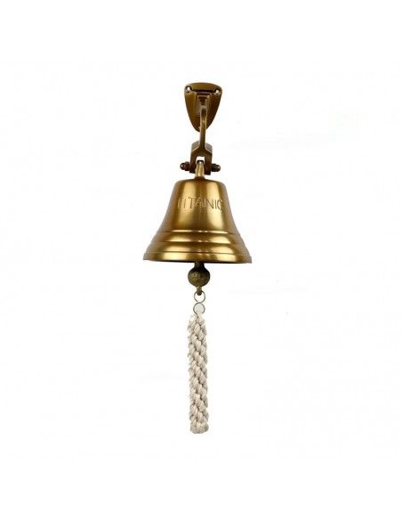 CAMPANA  DE BRONCE ENVEJECIDO 22x12.5