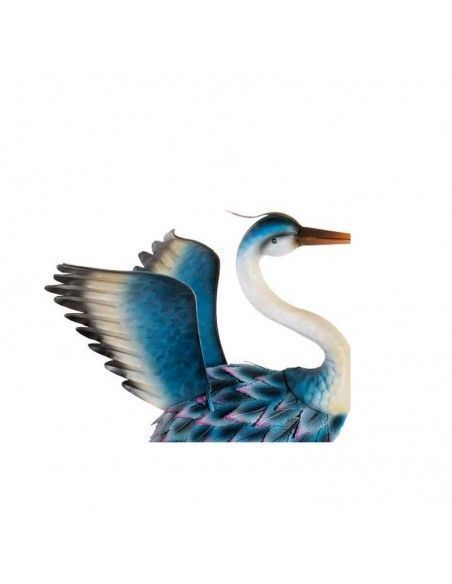 FIGURA GARZA METAL 92x36