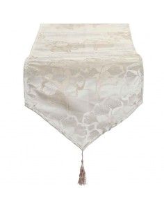 CAMINO DE MESA 0RO Y BEIGE 35X135