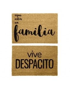 FELPUDO FAMILIA MODERNO 40x60