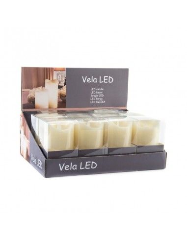 VELA LED MOVIMIENTO 7.5x10