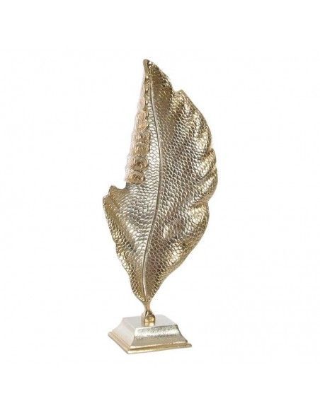 FIGURA DE HOJA DORADO 64.5x27