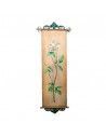 CUADRO EN FORJA DE FLORES 112X42