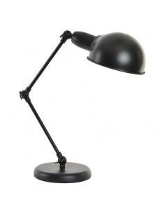 LAMPARA DE SOBREMESA NEGRO 40x36