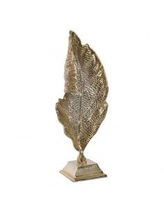 FIGURA DE HOJA DORADO 50.5x20