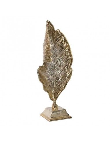 FIGURA DE HOJA DORADO 50.5x20