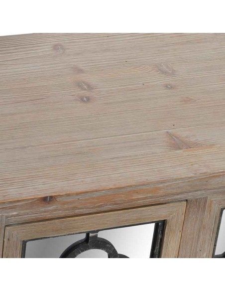 CONSOLA MADERA -METAL 80x122