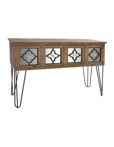 CONSOLA MADERA -METAL 80x122
