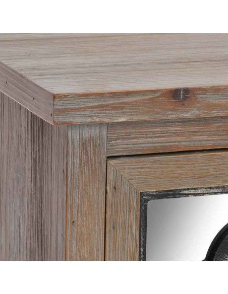 CONSOLA MADERA -METAL 80x122