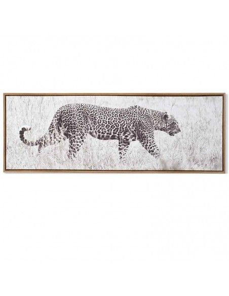 SET CUADRO GUEPARDO  Y LEON 30X90