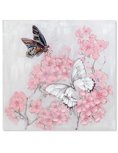 CUADRO MARIPOSA SET DE DOS 80x80