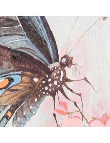 CUADRO MARIPOSA SET DE DOS 80x80