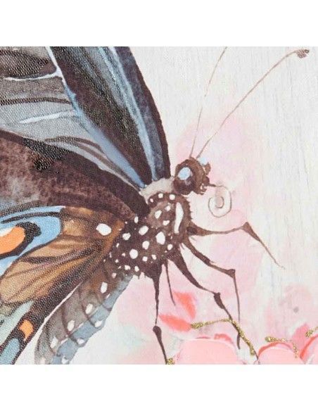 CUADRO MARIPOSA SET DE DOS 80x80